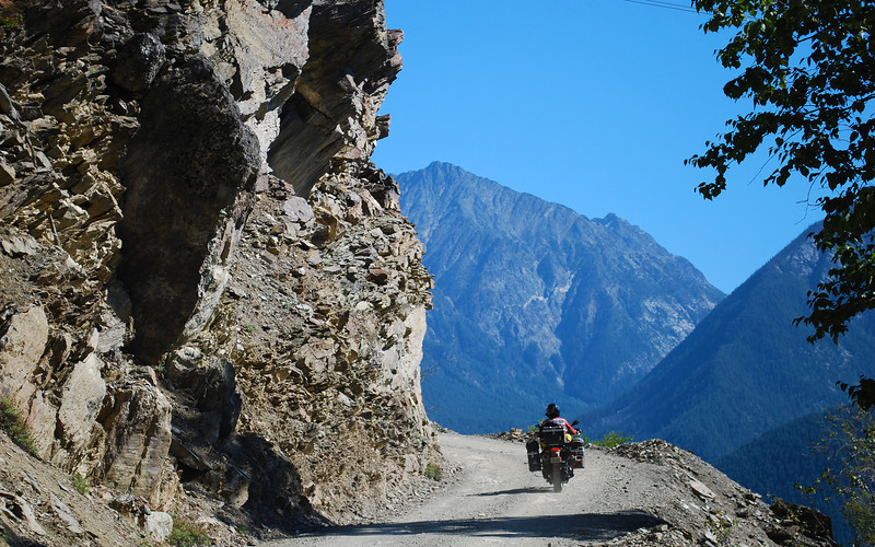 So pleased to find a picture to show some of the more reasonable road