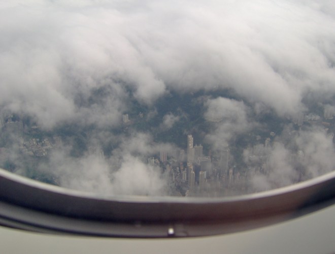Leaving Hong Kong 
